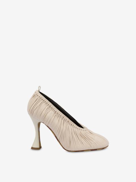 DUCK WAXED LACE PUMPS