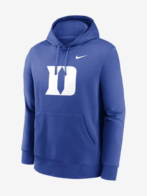 Duke Blue Devils Primetime Evergreen Club Primary Logo Nike Men's College Pullover Hoodie