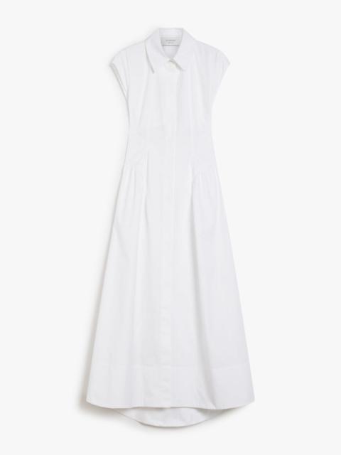 Sleeveless cotton dress