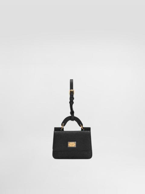 Dauphine print calfskin card holder