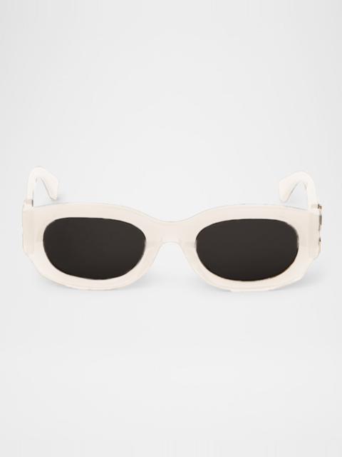 Palmer Arrow Oval Sunglasses
