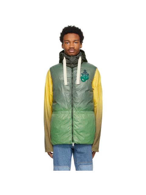 1 Moncler JW Anderson Green Down Chesil Vest