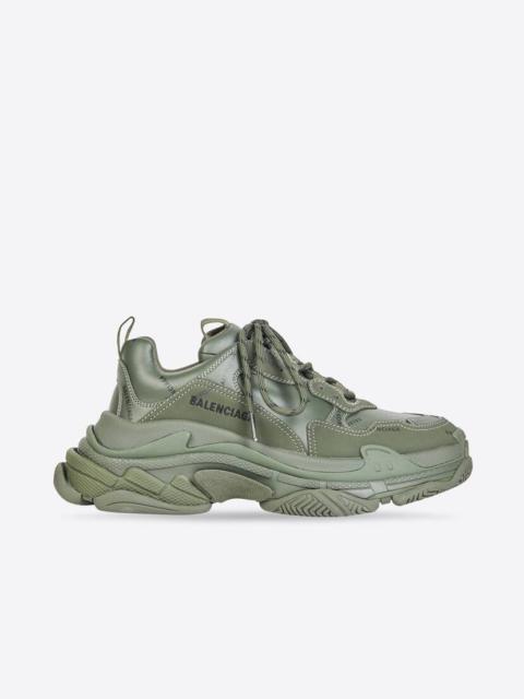 Men's Triple S Sneaker Allover Logo in Green