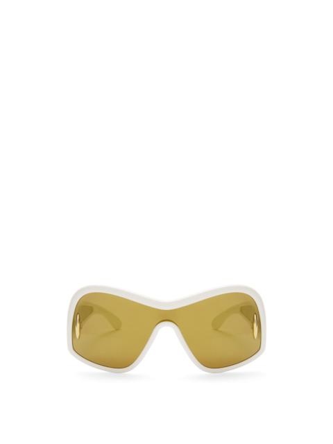 Square Mask sunglasses in acetate and nylon