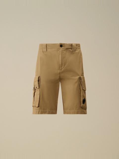 Cotton Gabardine Cargo Shorts
