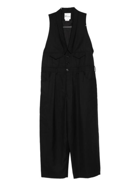 x Comme Des Garçons sleveless jumpsuit