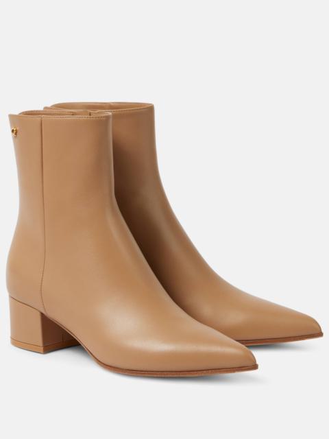 Lyell 45 leather ankle boots