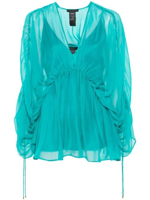 georgette silk blouse