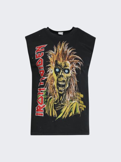 Iron Maiden Cut Off Tee Coal