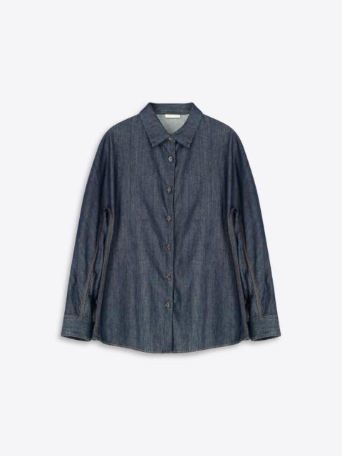DENIM COCOON SHIRT