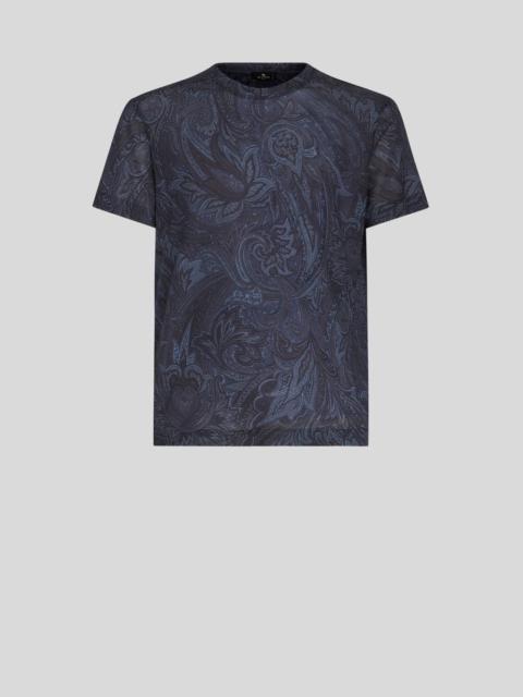 PAISLEY-PRINT T-SHIRT