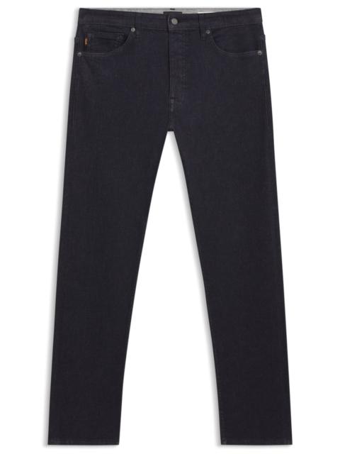 DELAWARE DARK-BLUE SLIM-FIT JEANS IN SOFT-MOTION DENIM