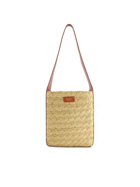 raffia beach bag