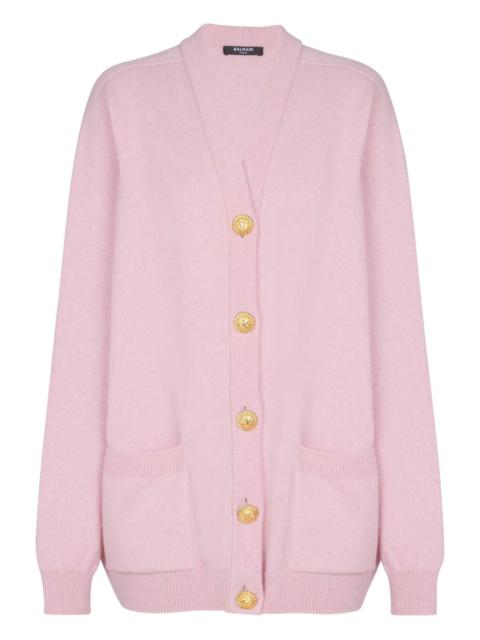 V-neck button cardigan