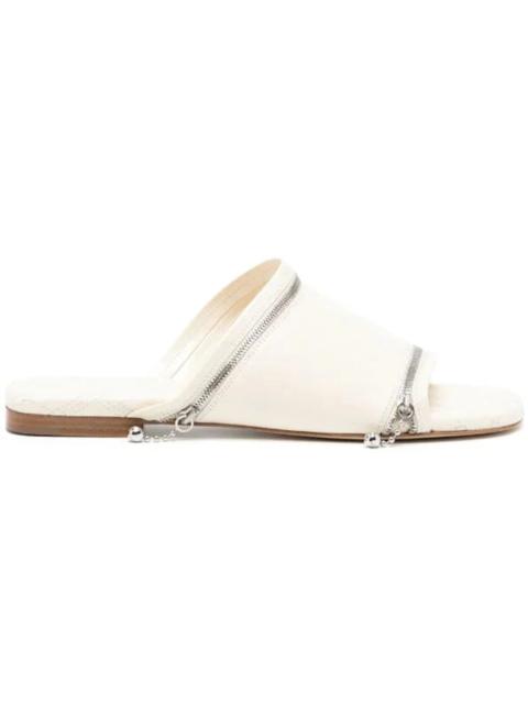 Burberry Peep Slides Ivory (Women's)