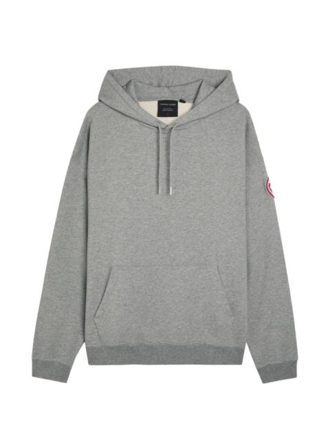 logo-patch hoodie