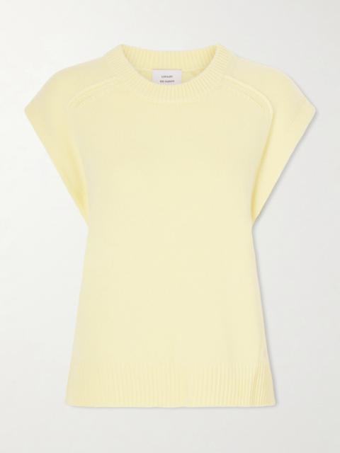 Mari Oversized Wool And Cashmere-blend Vest