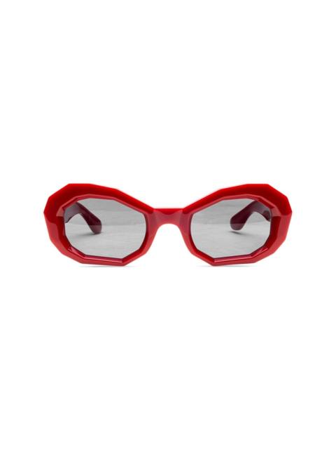 Honeycomb "Red" sunglasses