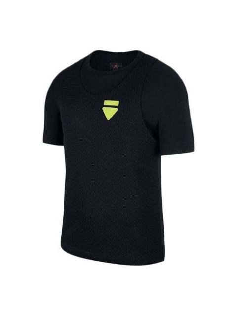 Air Jordan Training Sports Short Sleeve Black CD9711-010