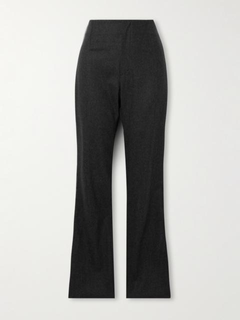 Morrison Wool-blend Straight-leg Pants