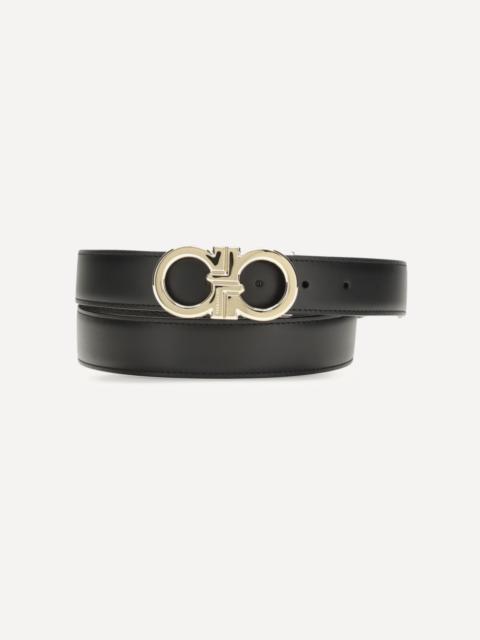 Reversible and adjustable Gancini Belt