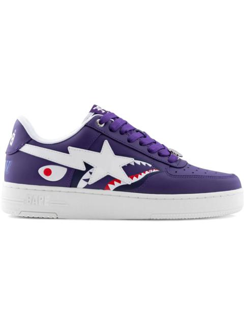 A Bathing Ape Bape Sta Low #2 Shark Purple