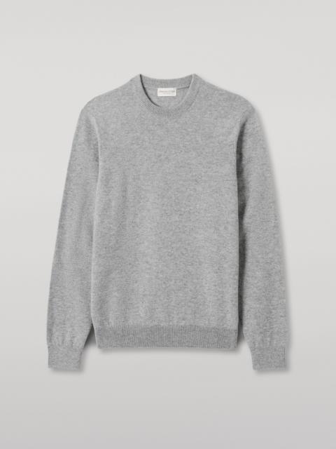 Rory Grey Classic Cashmere Crew Jumper