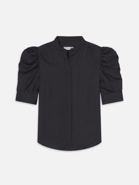 The Gillian Top in Navy Multi