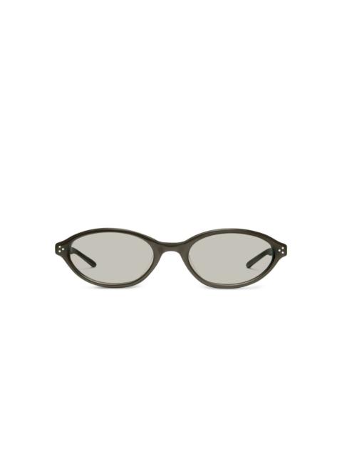 La Cha BR4 oval-frame sunglasses