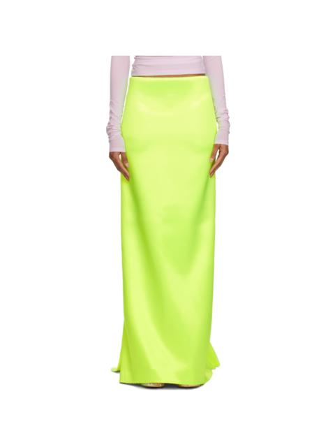 Yellow Bustle Skirt