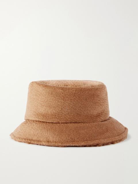 Fiducia Teddy camel-hair bucket hat Camel