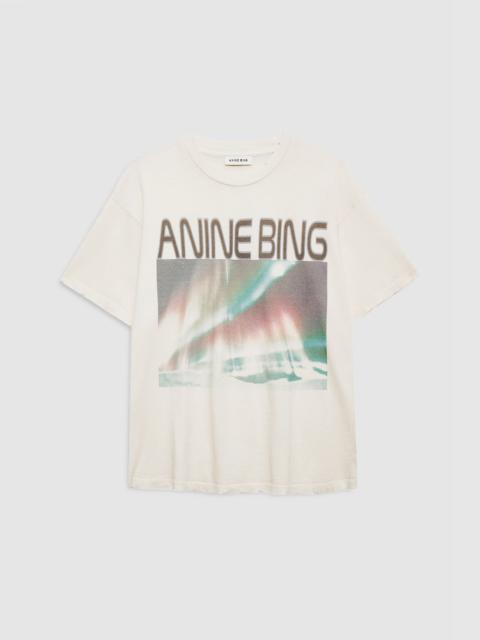 Cade Tee Northern Lights - Off White