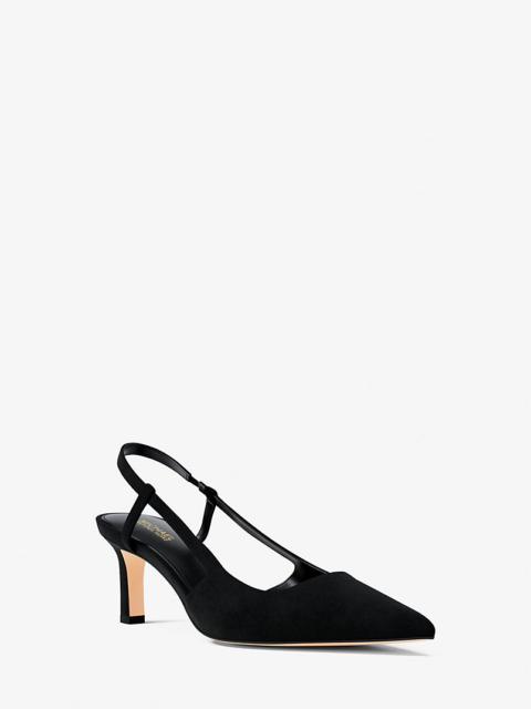 Alora Suede Slingback Pump