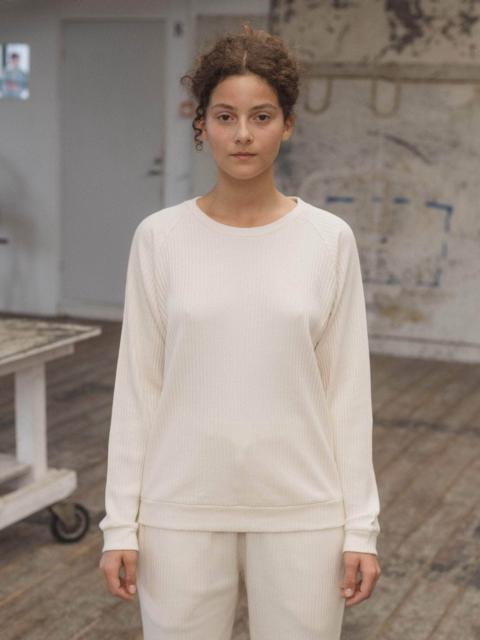 Basic Sweatshirt - Organic Cotton Rib Jersey