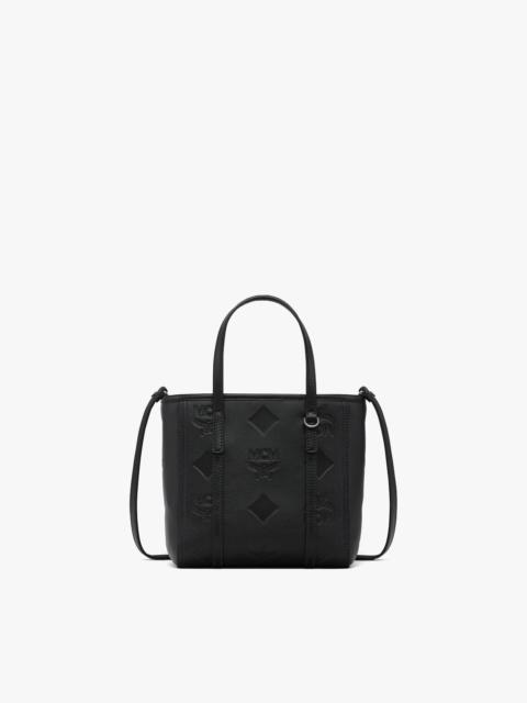 Toni Top-Zip Shopper in Maxi Monogram Leather