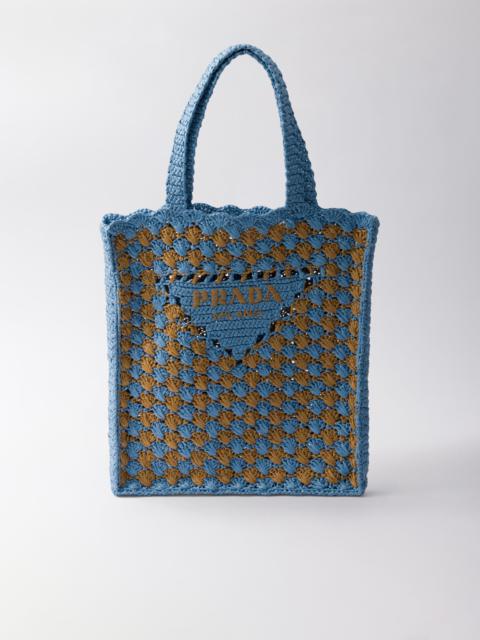 Crochet tote bag