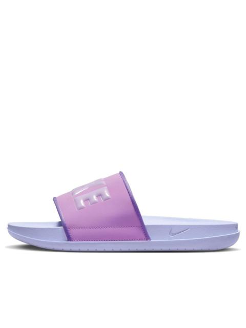 (WMNS) Nike Offcourt Slide 'Fuchsia White' BQ4632-501