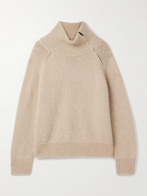 Raelynn Cashmere Turtleneck Sweater