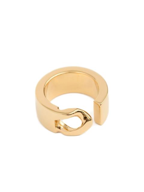 Minimal logo 3mm ring