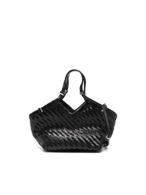 small Usha leather tote bag