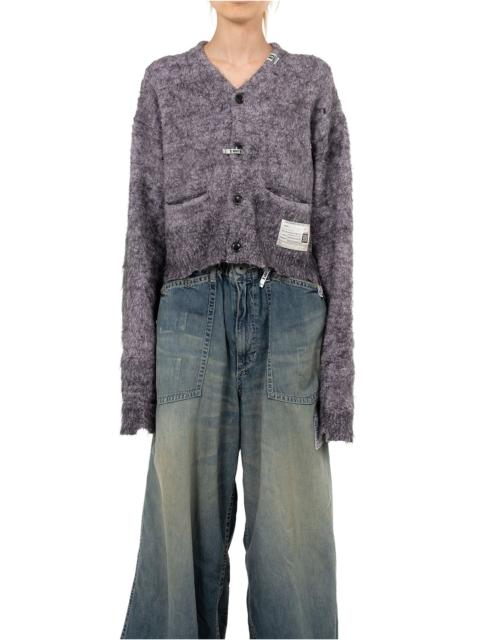 Mohair Knit Cardigan