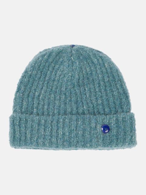 Cashmere bouclé beanie