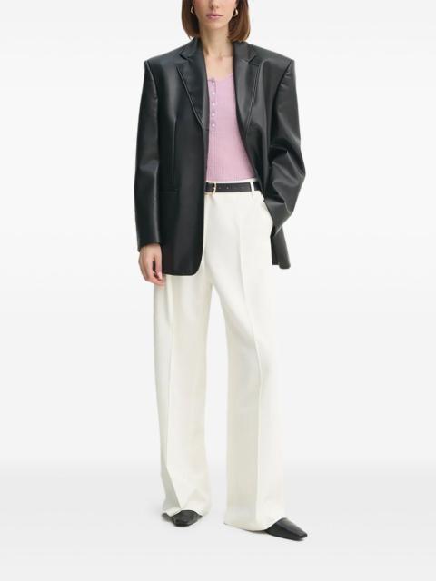 short sleeve knitted top