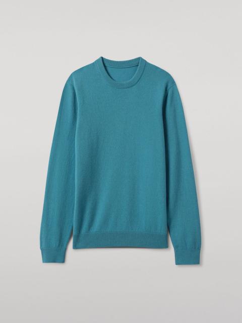Rory Bright Blue Classic Cashmere Crew Jumper