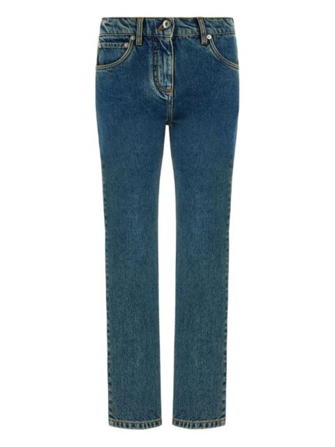stonewash five-pocket jeans