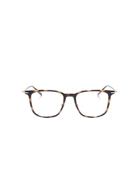 square-frame glasses