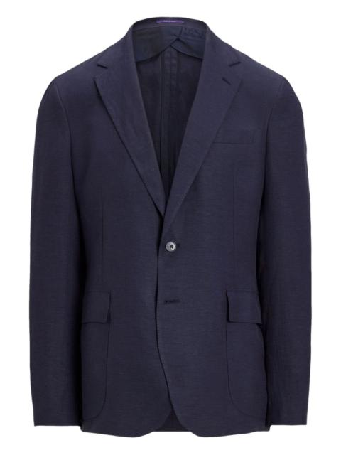 single-breasted blazer