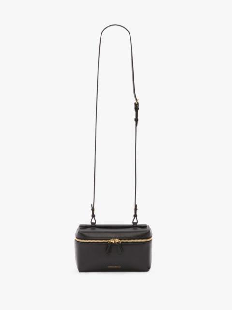 Vanity Crossbody In Black Leather