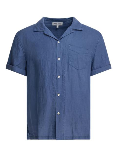 linen short-sleeve shirt