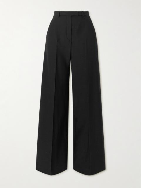 Merino Wool Flared Pants